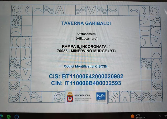 Taverna Garibaldi Casa Lucia 아파트 *